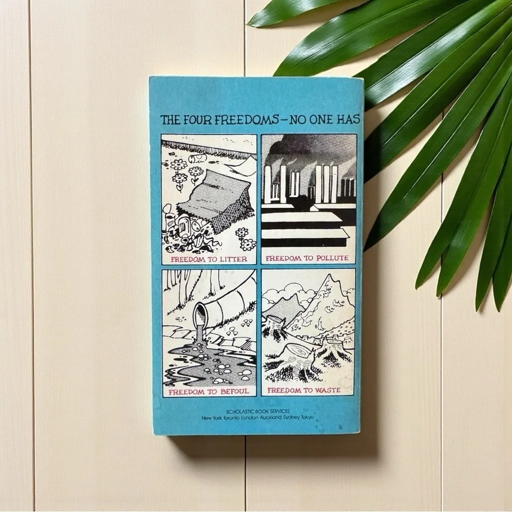 Vintage 1971 Scholastic Book Services – It’s Your World, Don’t Pollute It!